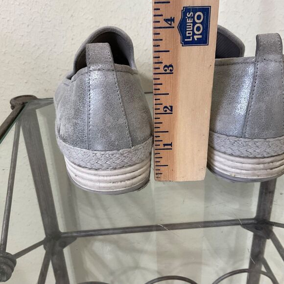 Paul Green Joaquin Espadrille in silver and gold metallic size 7 US/ 4.5 UK - Picture 11 of 11